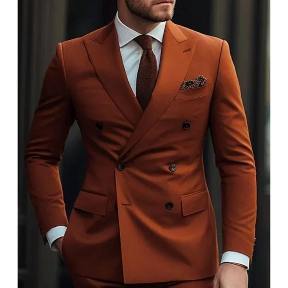 Gregory | Double-Breasted Tailored Suit