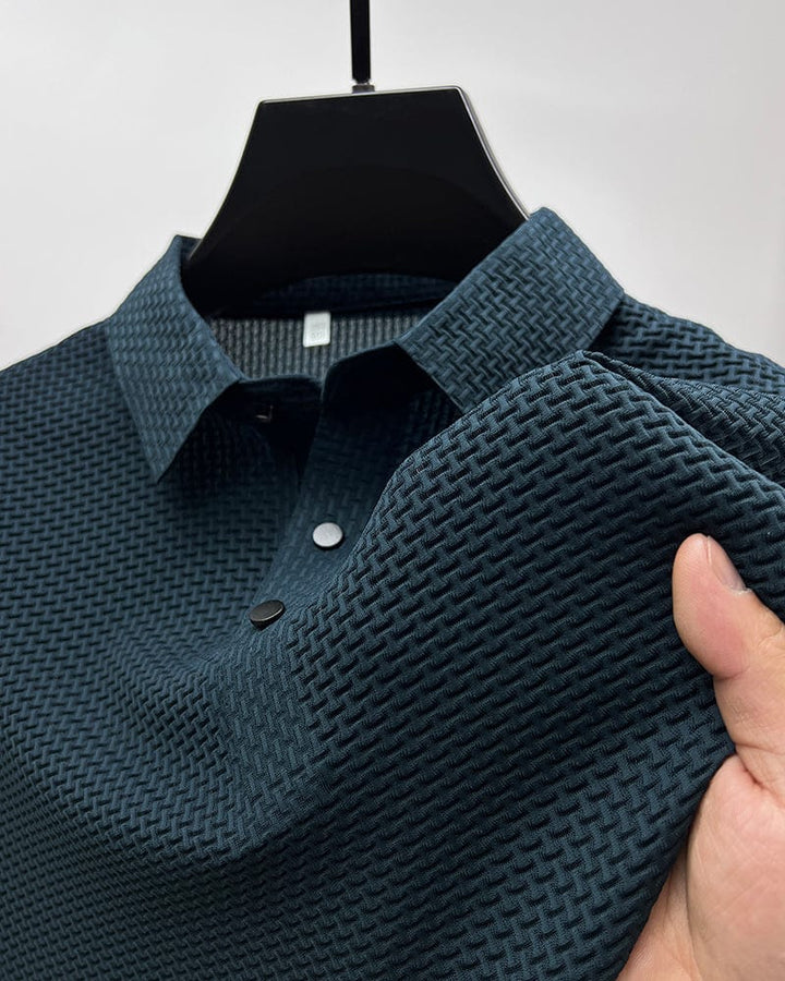 Nicolas | Stylish Button-Up Polo Shirt
