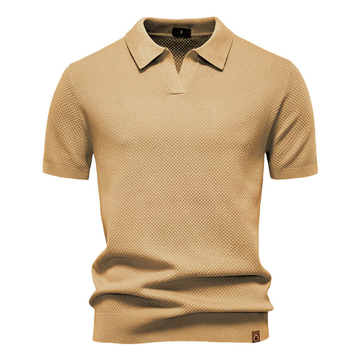 Harvey | Classic Textured Polo Shirt