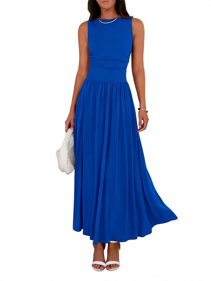 Melanie | Chic Sleeveless High-Waisted Dress