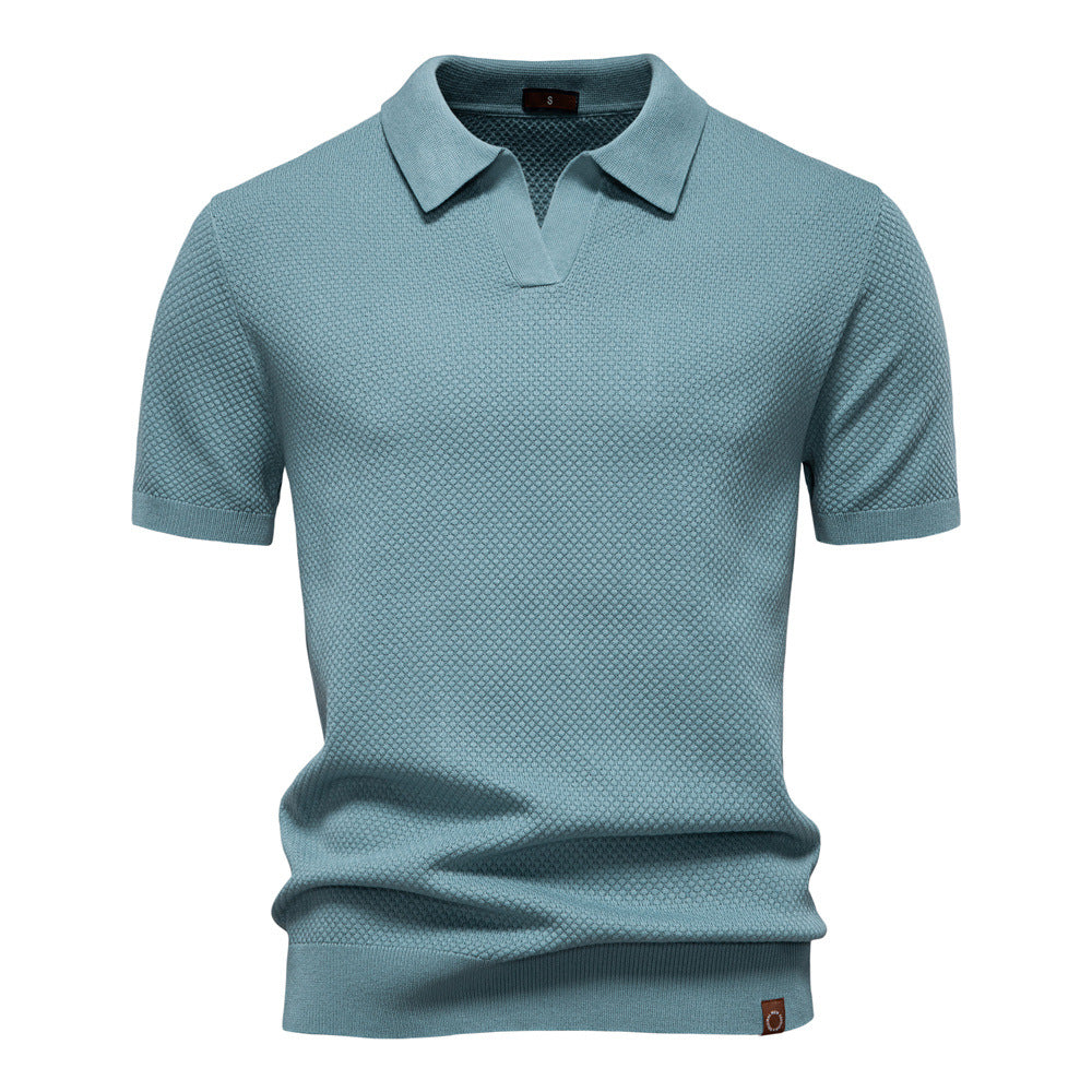 Harvey | Classic Textured Polo Shirt