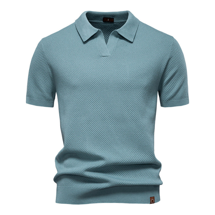 Harvey | Classic Textured Polo Shirt