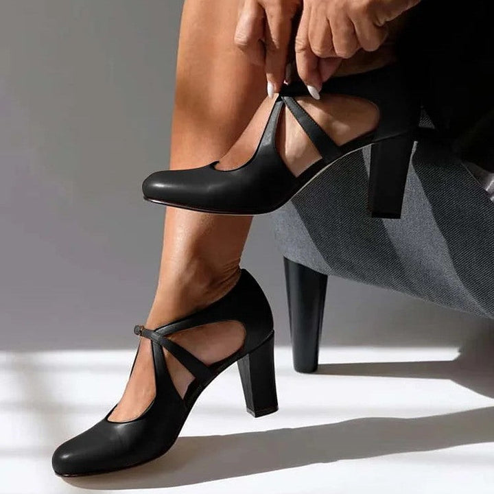 Victoria | Classic Strap Heels