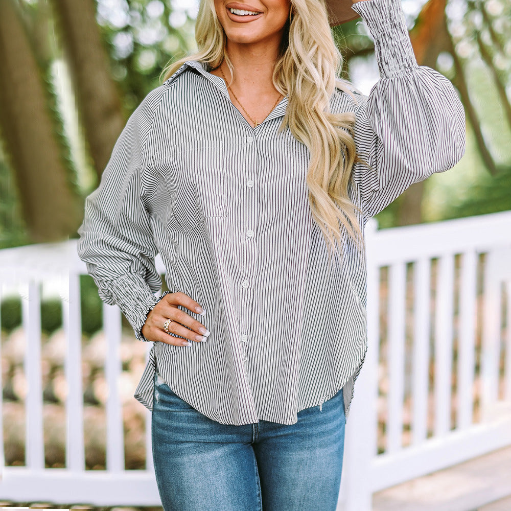 Maurie | Classic Striped Relaxed-Fit Shirt