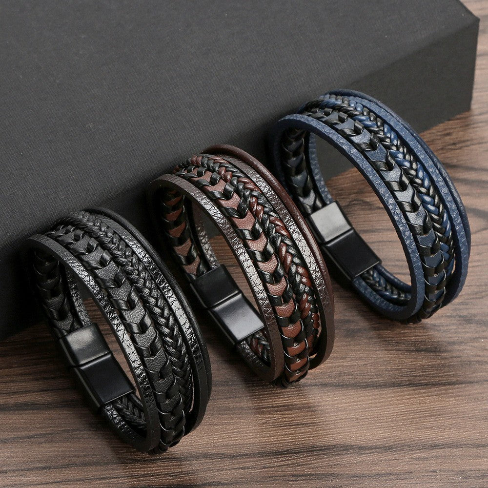 Nolan | Classic Braided Viking Bracelet