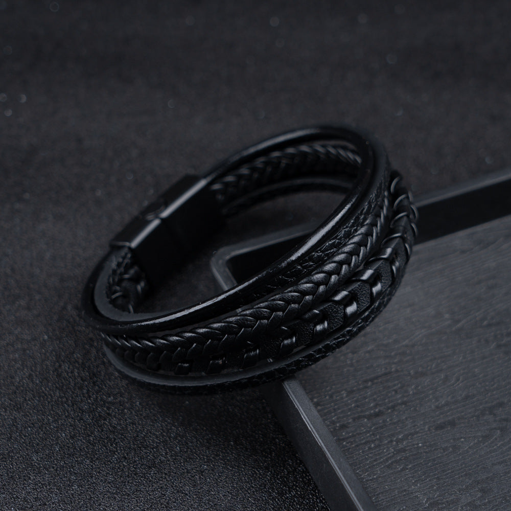 Nolan | Classic Braided Viking Bracelet