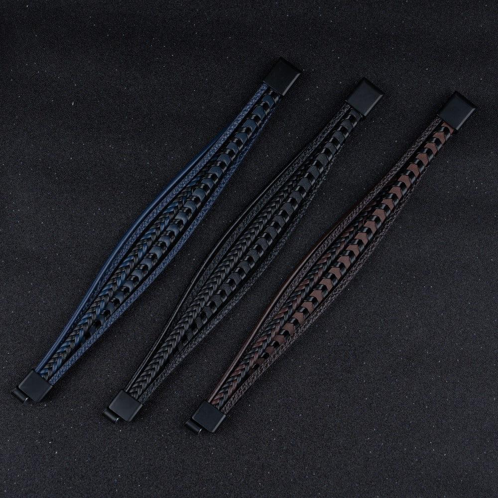 Nolan | Classic Braided Viking Bracelet