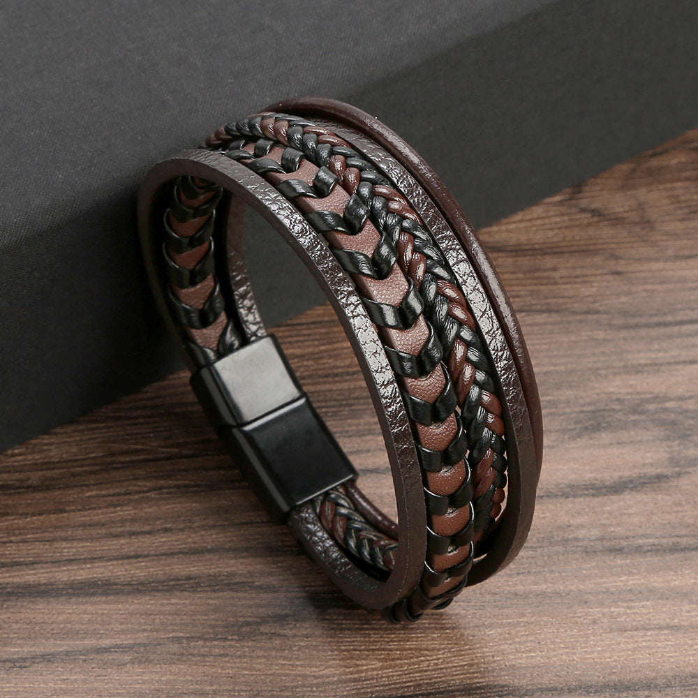 Nolan | Classic Braided Viking Bracelet