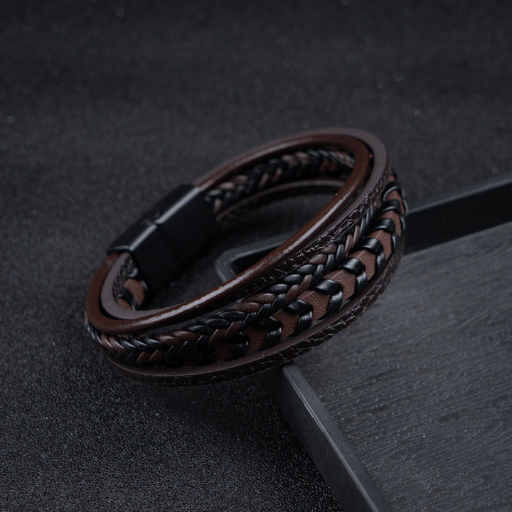 Nolan | Classic Braided Viking Bracelet