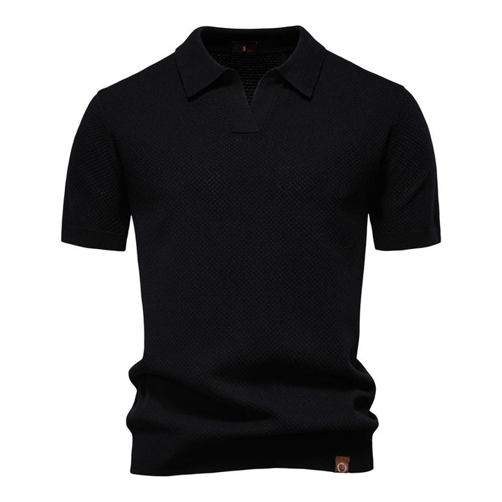 Harvey | Classic Textured Polo Shirt