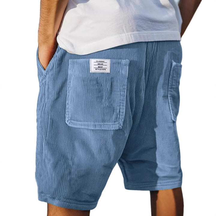 Brandon | Refined Textured Casual Shorts