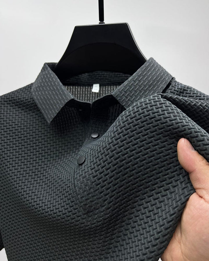 Nicolas | Stylish Button-Up Polo Shirt