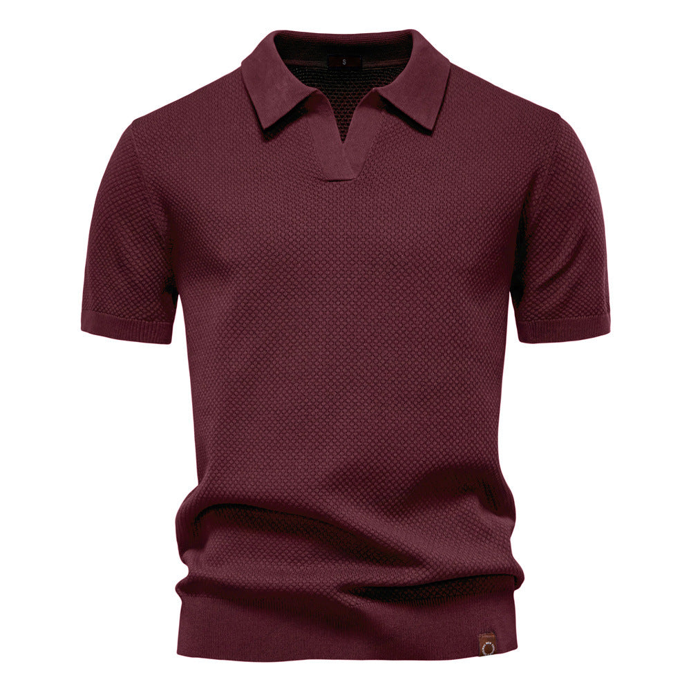 Harvey | Classic Textured Polo Shirt