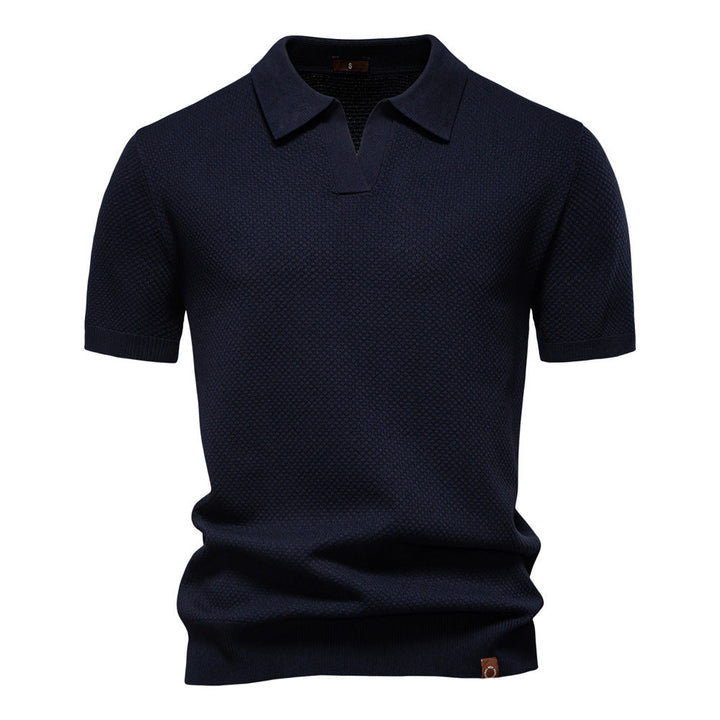Harvey | Classic Textured Polo Shirt