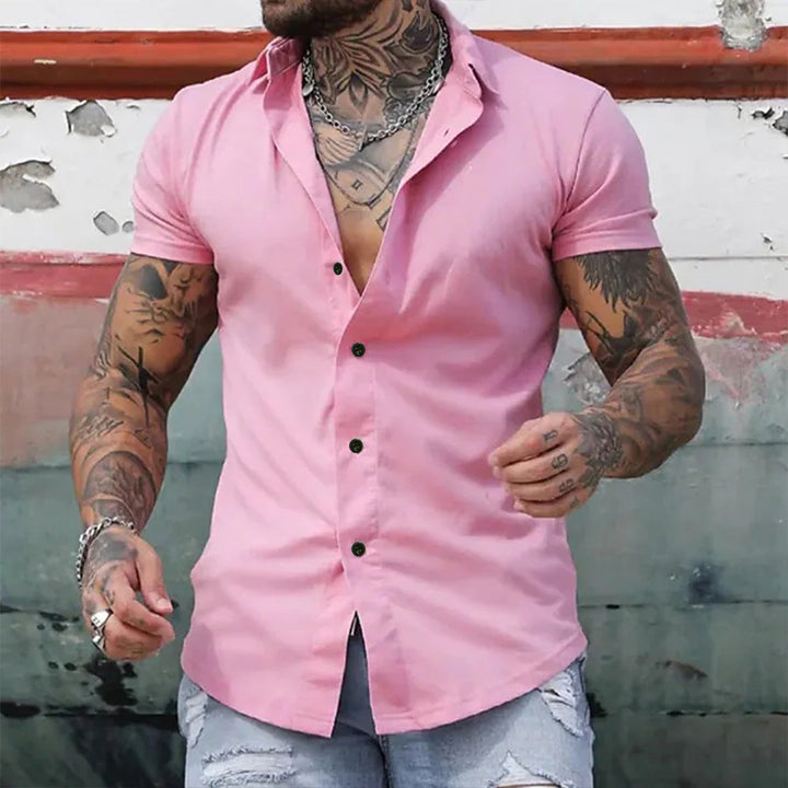 Blake | Slim Fit Short Sleeve Shirt