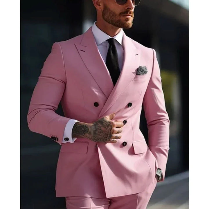 Gregory | Double-Breasted Tailored Suit