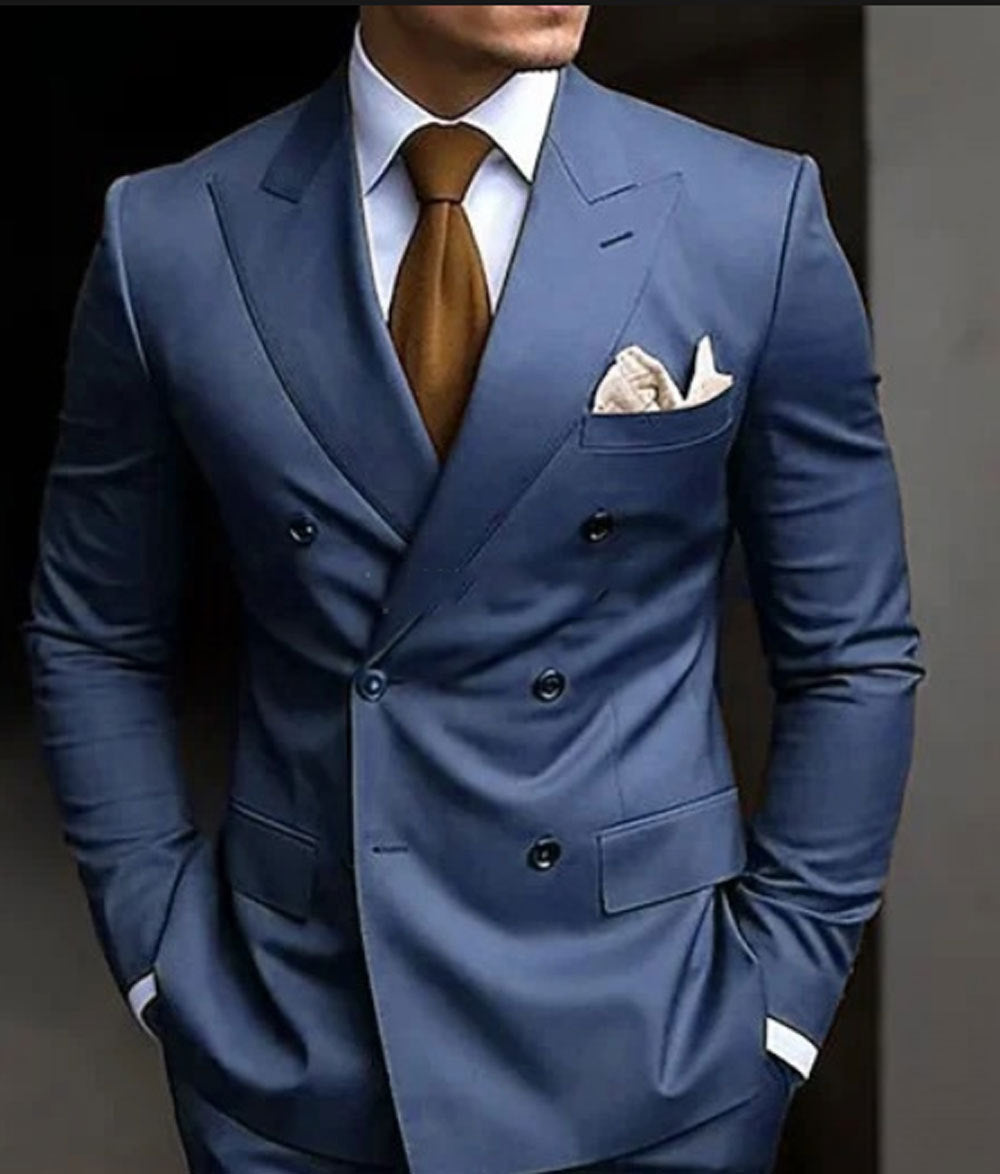 Gregory | Double-Breasted Tailored Suit