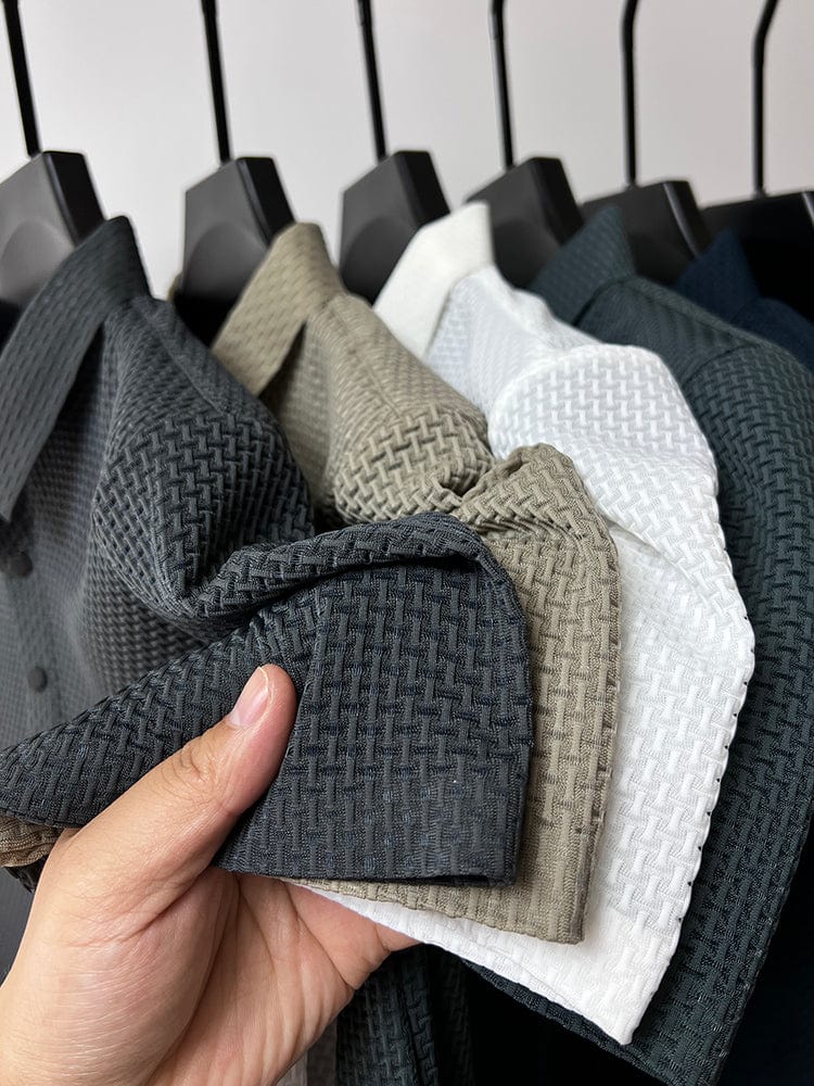 Nicolas | Stylish Button-Up Polo Shirt