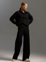 Simone | Relaxed Collared Two-Piece Set