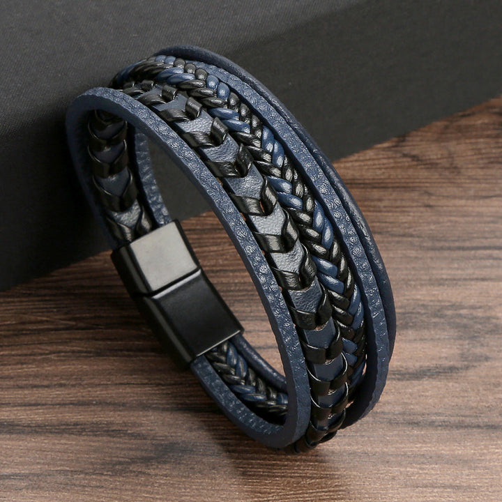 Nolan | Classic Braided Viking Bracelet