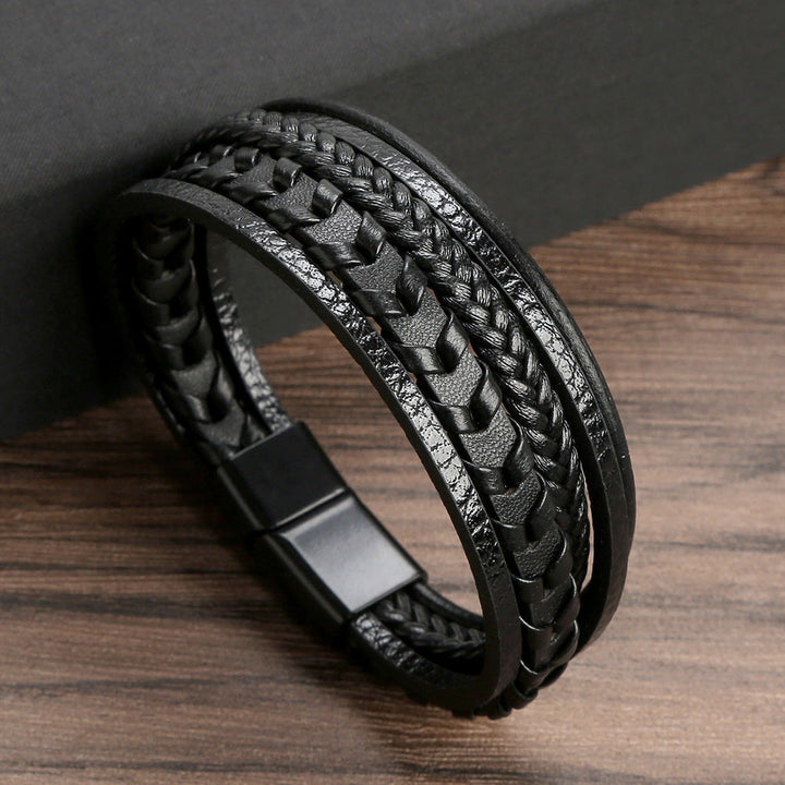 Nolan | Classic Braided Viking Bracelet