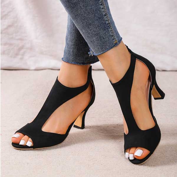 Layla | Comfortable Orthopedic Heeled Sandals
