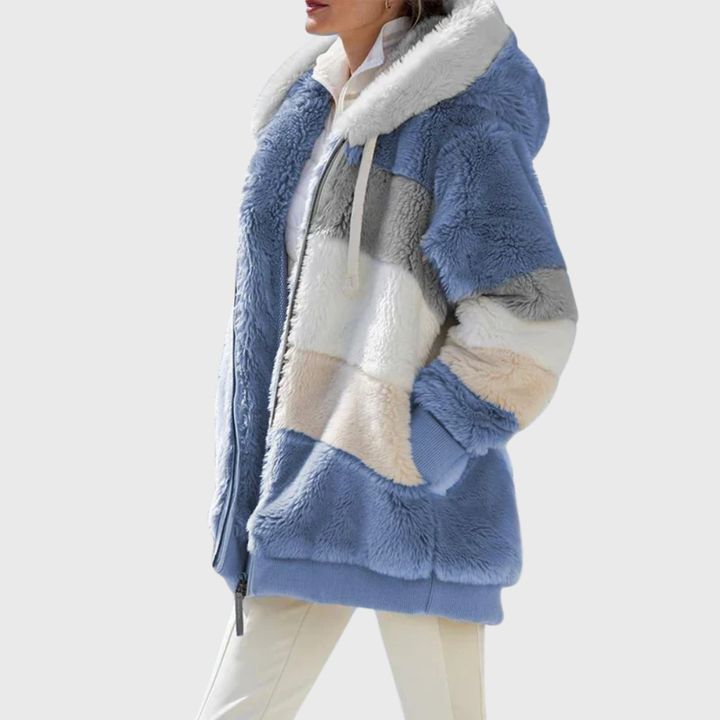 Valencia | Elegant Multicolor Warm Puffer jacket