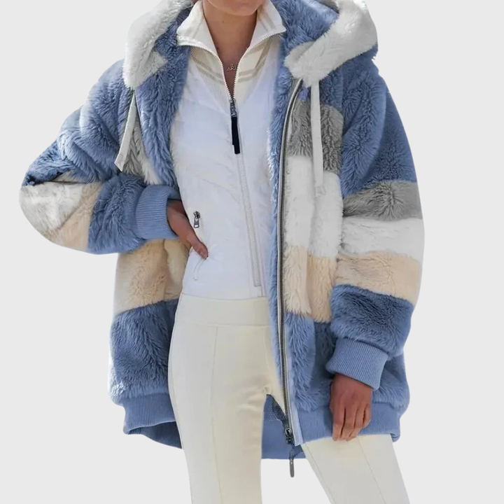 Valencia | Elegant Multicolor Warm Puffer jacket