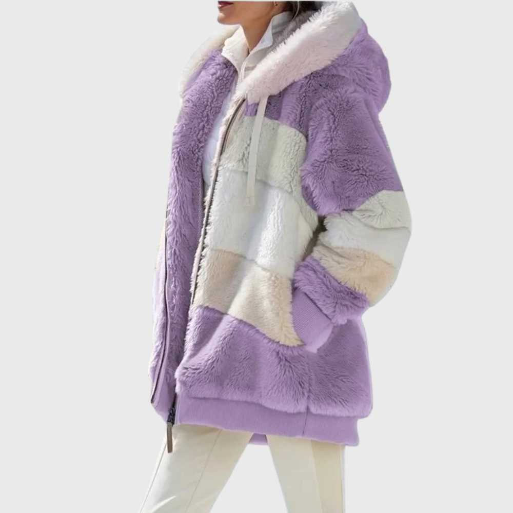 Valencia | Elegant Multicolor Warm Puffer jacket