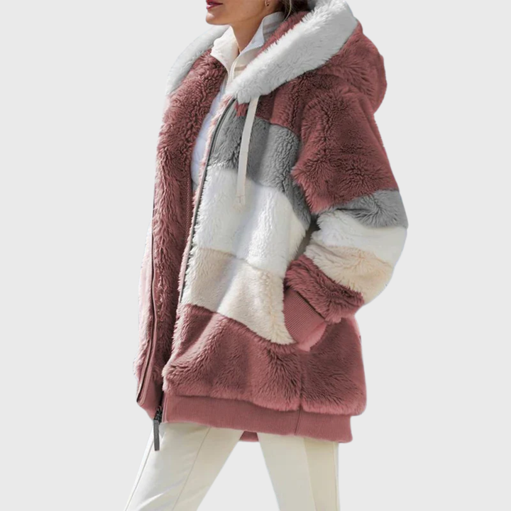 Valencia | Elegant Multicolor Warm Puffer jacket