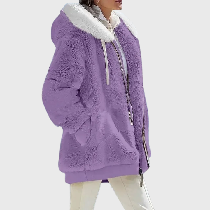 Valencia | Elegant Multicolor Warm Puffer jacket