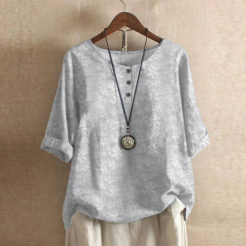 Raina | Casual Retro-Inspired Blouse