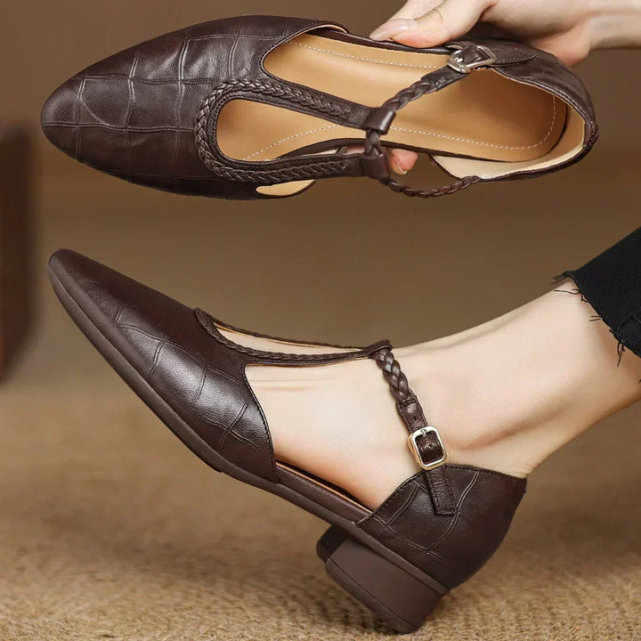 Charlotte | Classic Premium Strap Shoes
