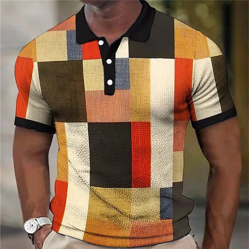 Lucien | Vibrant Plaid Pattern Shirt