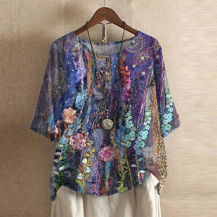 Raina | Casual Retro-Inspired Blouse