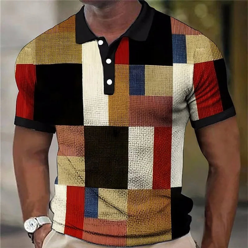 Lucien | Vibrant Plaid Pattern Shirt
