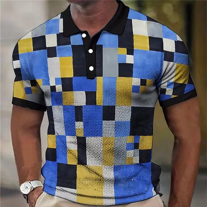 Lucien | Vibrant Plaid Pattern Shirt