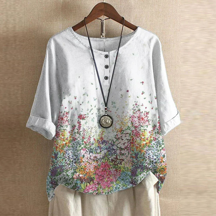 Raina | Casual Retro-Inspired Blouse