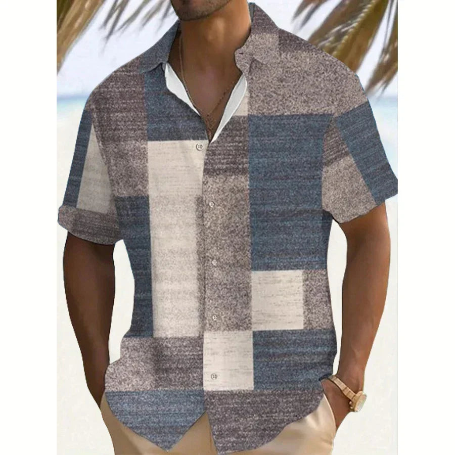 Laurent | Classic Retro Button-Down Shirt