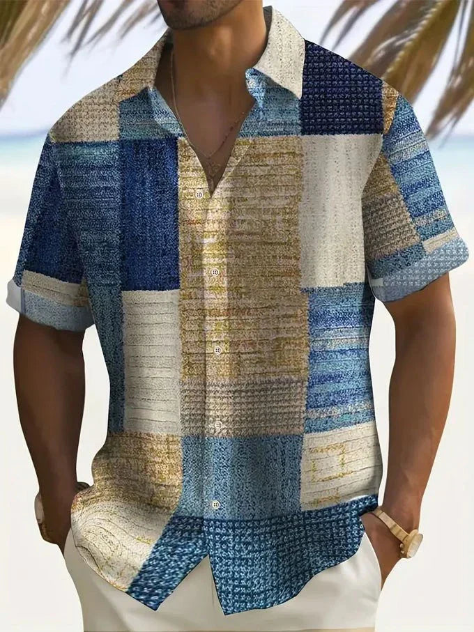 Laurent | Classic Retro Button-Down Shirt
