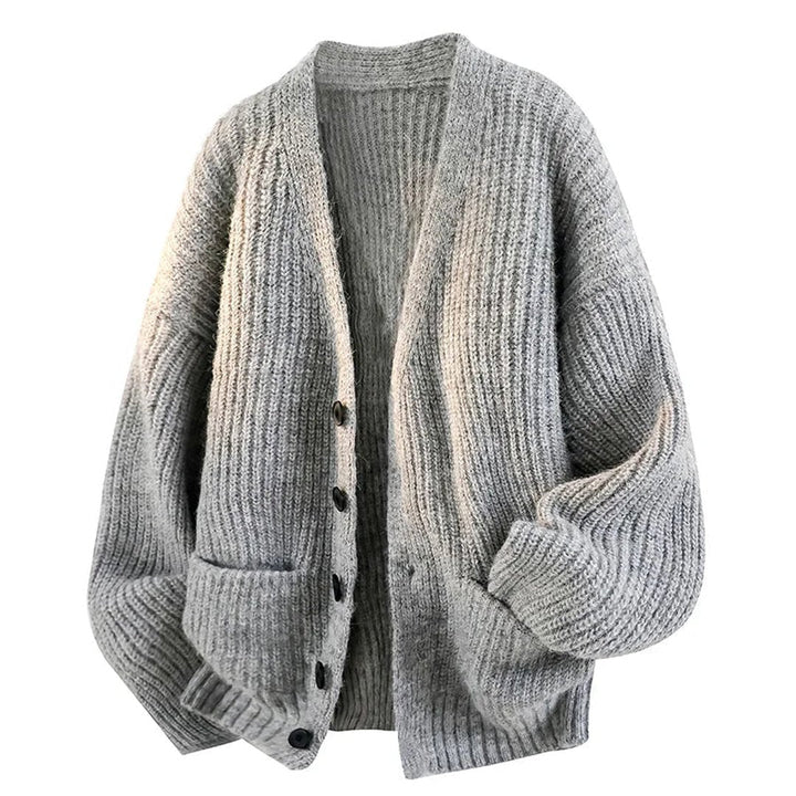 Flora | Relaxed V-Neck Cardigan
