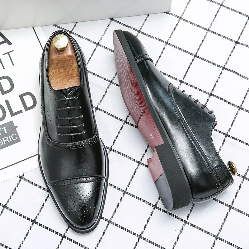 Indigo | Classic Premium Oxford Shoes