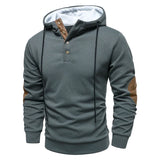 Stellan | Stylish Button Up Hooded Sweater