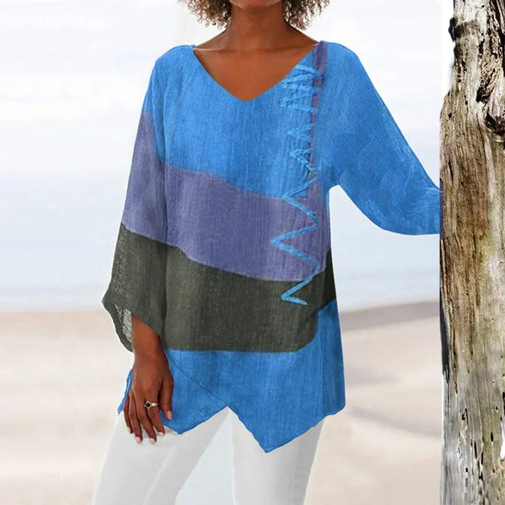 Zofia |  Stylish Loose-Fit Long-Sleeve Top