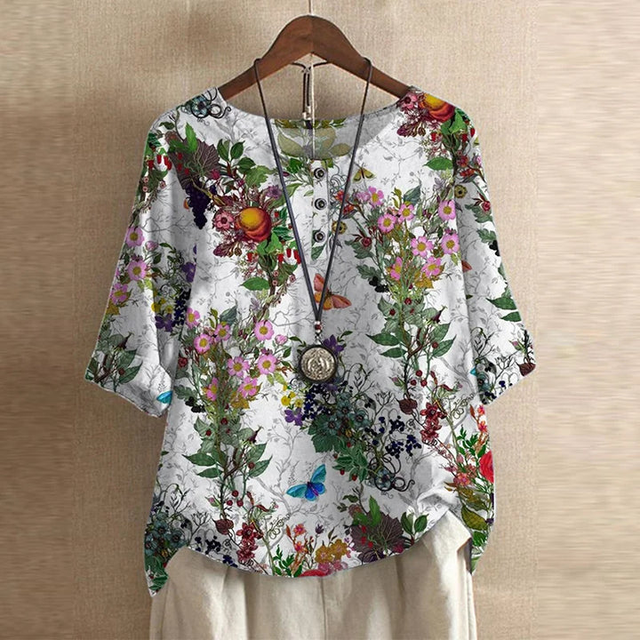 Raina | Casual Retro-Inspired Blouse