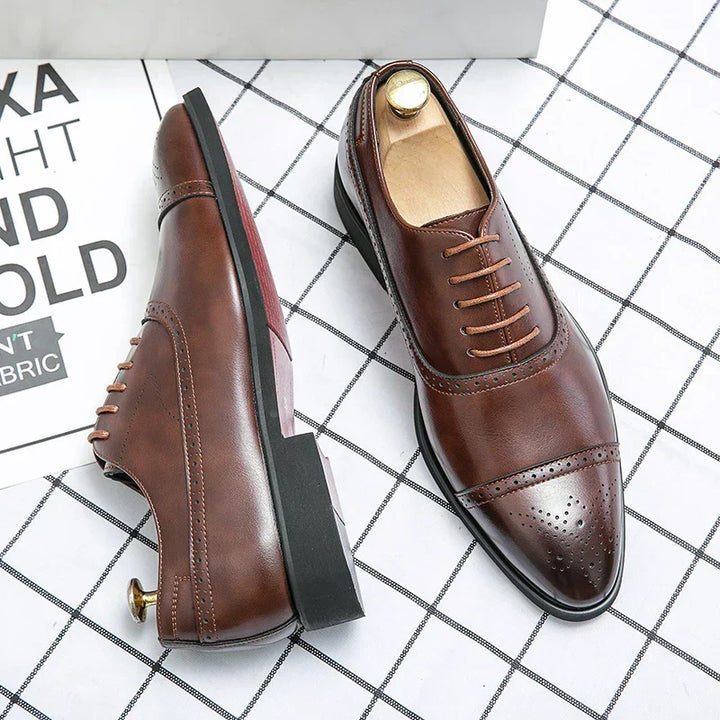 Indigo | Classic Premium Oxford Shoes