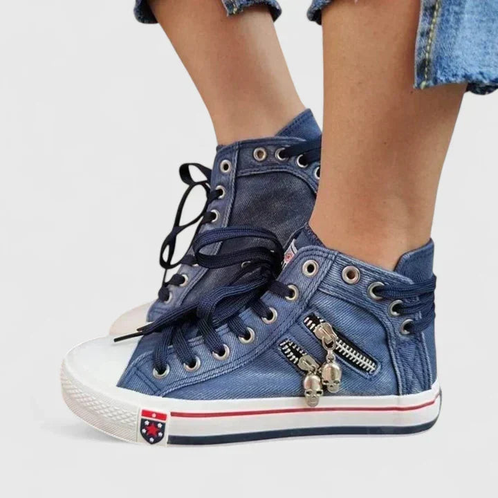 Haisley | Stylish Orthopedic Zippered Shoes