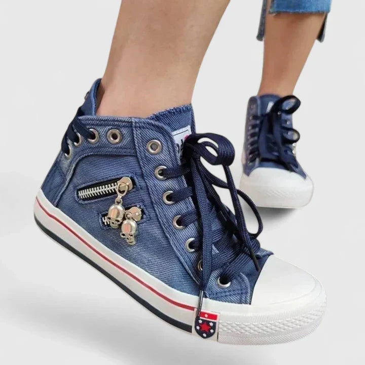 Haisley | Stylish Orthopedic Zippered Shoes