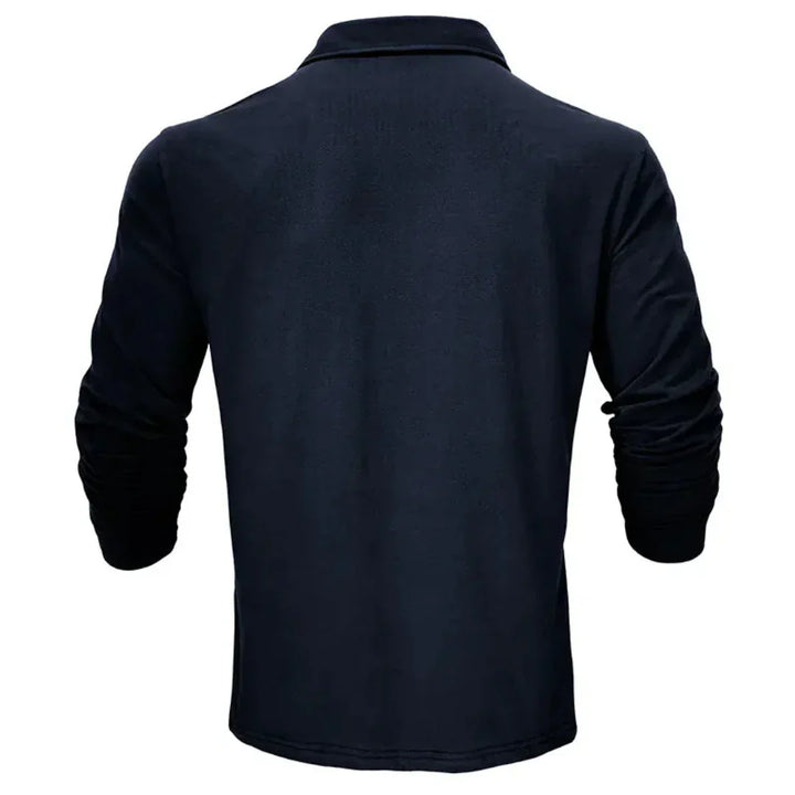 Dalton | Casual Long Sleeve Collared Polo