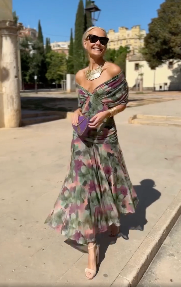 Sophia | Elegant Off-Shoulder Dress